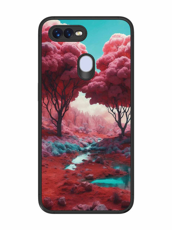 Oppo F9 Pro Pink Forest