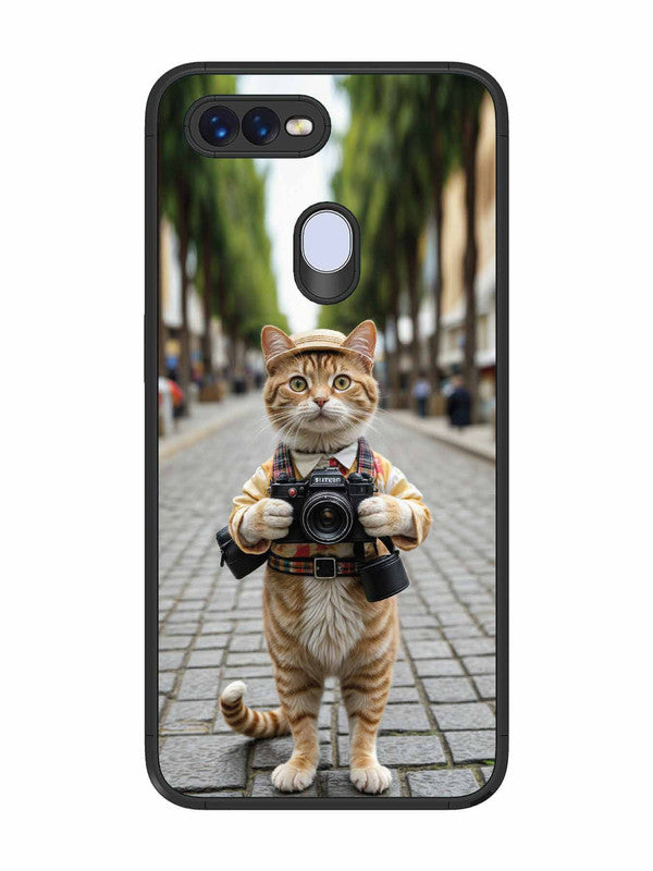 Oppo F9 Pro Cat as Cameraman