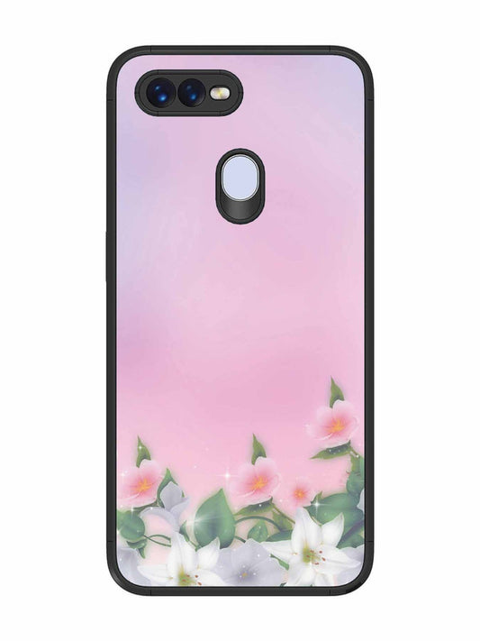 Oppo F9 Pro Pink Floral Elegance