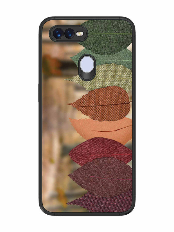 Oppo F9 Pro Fabric Leafs