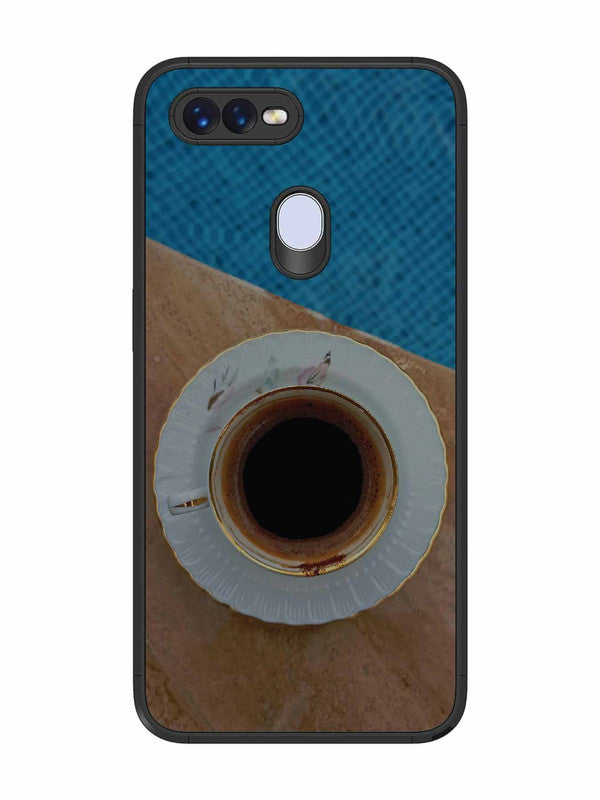 Oppo F9 Pro Black Tea Cup Saucer