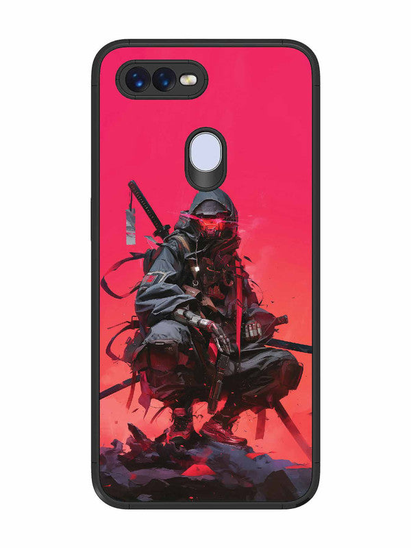 Oppo F9 Pro Cyberpunk Ninja Katana