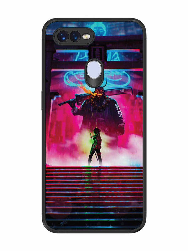 Oppo F9 Pro Cyberpunk Yokai Monster