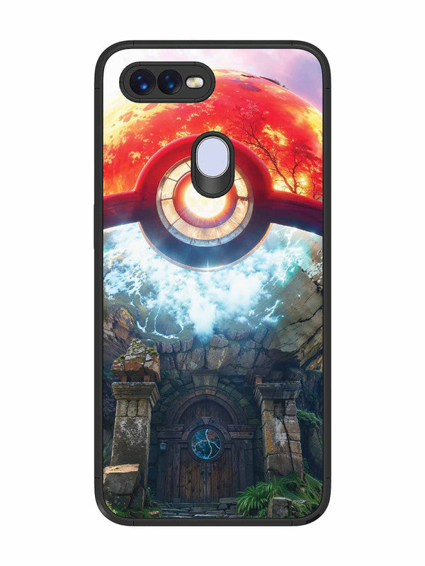 Oppo F9 Pro Cartoon-ball-house-anime