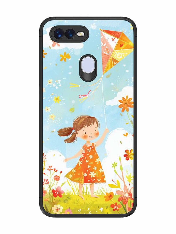 Oppo F9 Pro Little Girl Kite Flying