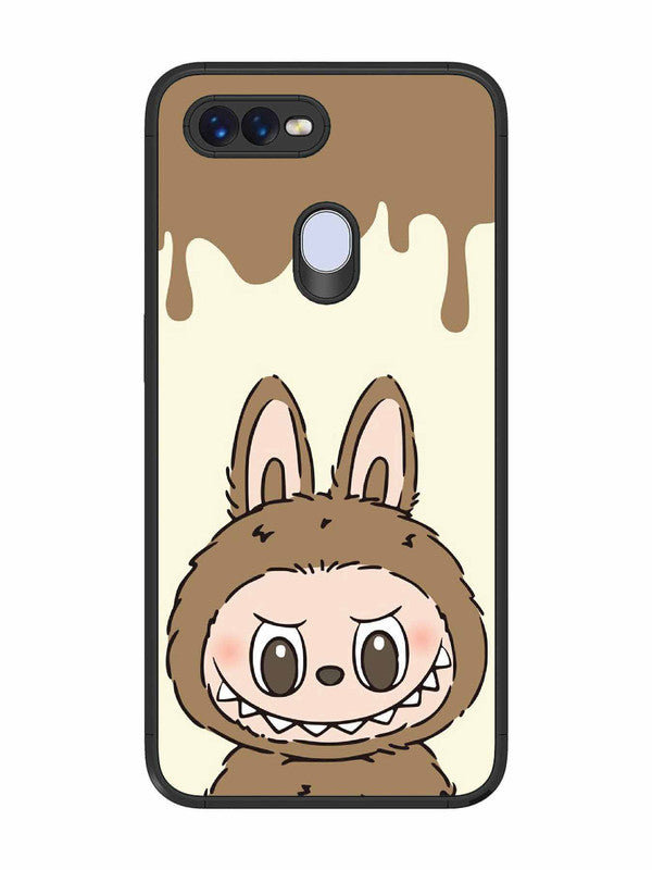 Oppo F9 Pro Labubu Closeup Chocolate