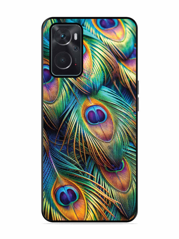 Oppo K10 4G peacock feather