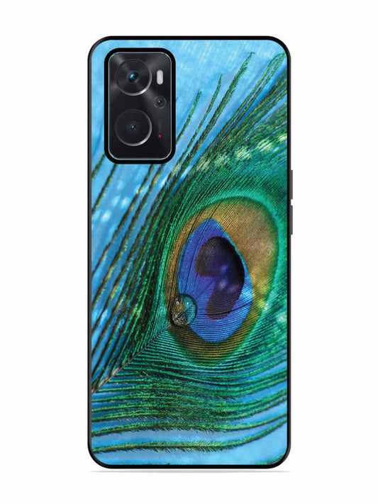 Oppo K10 4G A drop on Peacock Feather