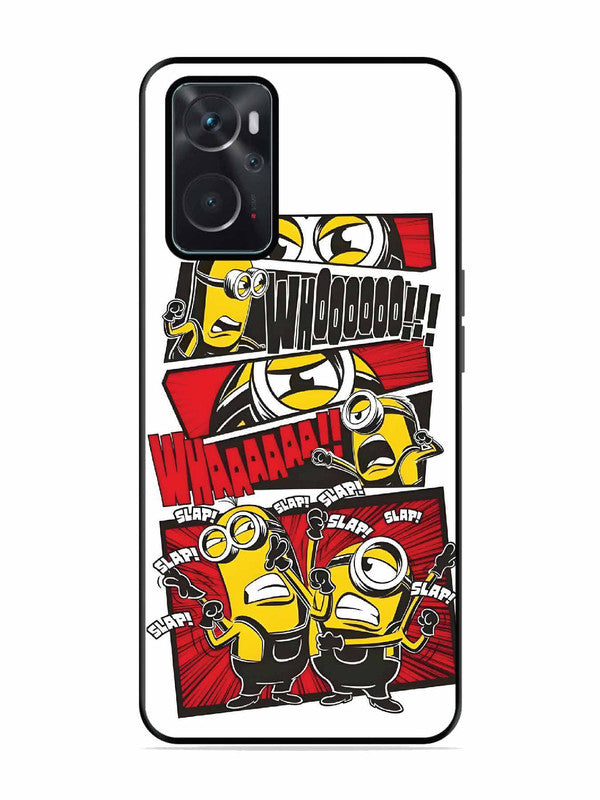 Oppo K10 4G Minions Comic Panel Action