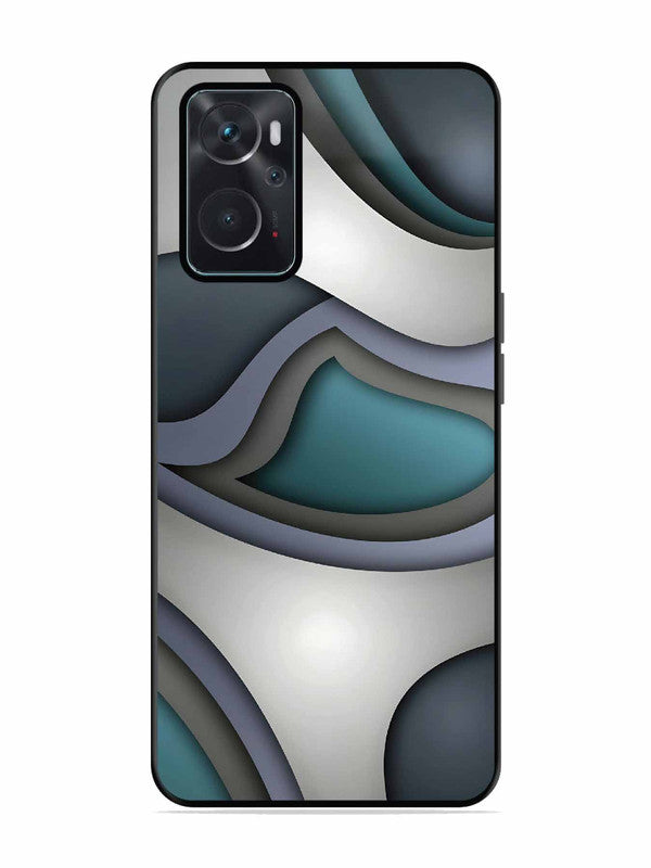 Oppo K10 4G Slate Blue Gradient Wave