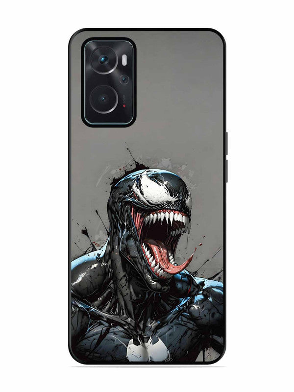 Oppo K10 4G Venom Symbiote Grin Art