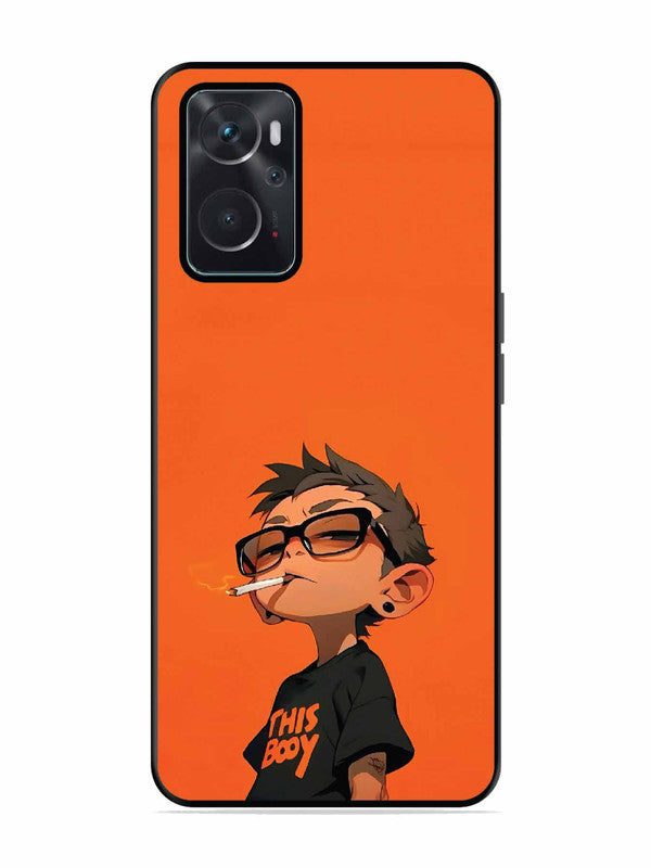 Oppo K10 4G Vibrant Orange Attitude Cartoon