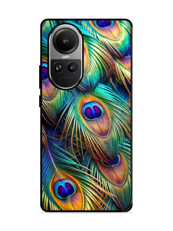 Oppo RENO 10 5G peacock feather