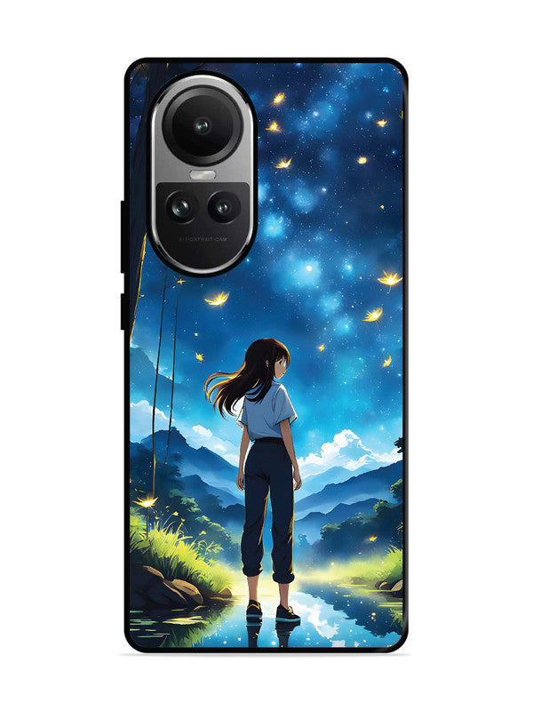 Oppo RENO 10 5G Girl In Beautiful Forest