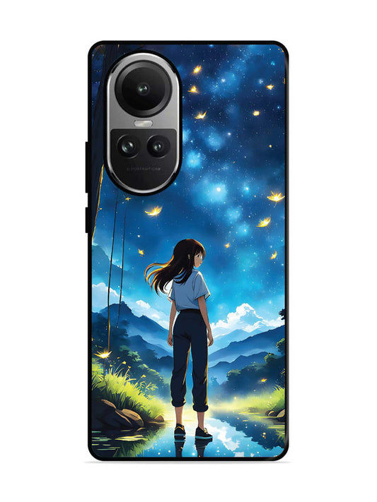 Oppo RENO 10 5G Girl In Beautiful Forest