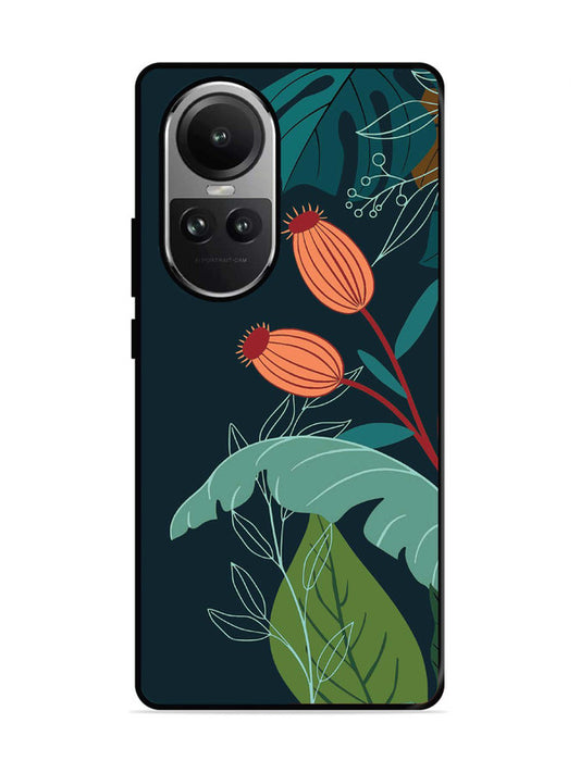 Oppo RENO 10 5G Plant Illustration
