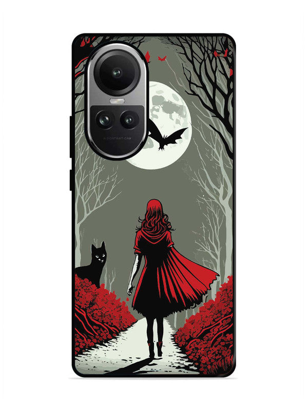 Oppo RENO 10 5G Scarlet Girl in Red Forest