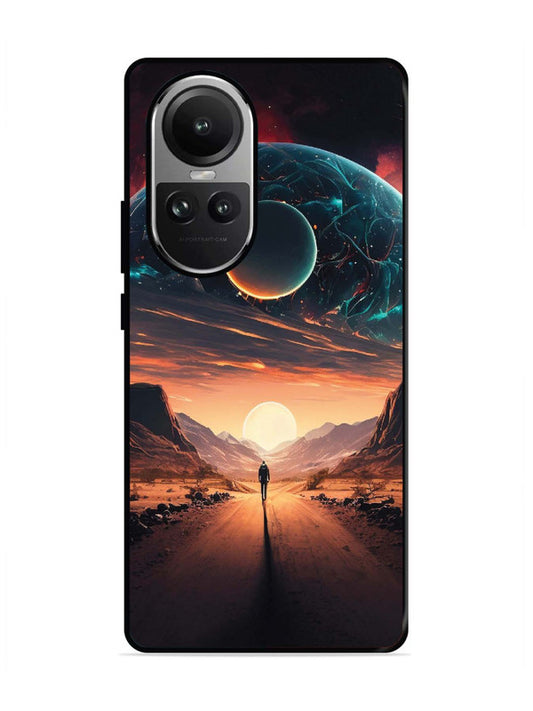Oppo RENO 10 5G Sunset with space scene