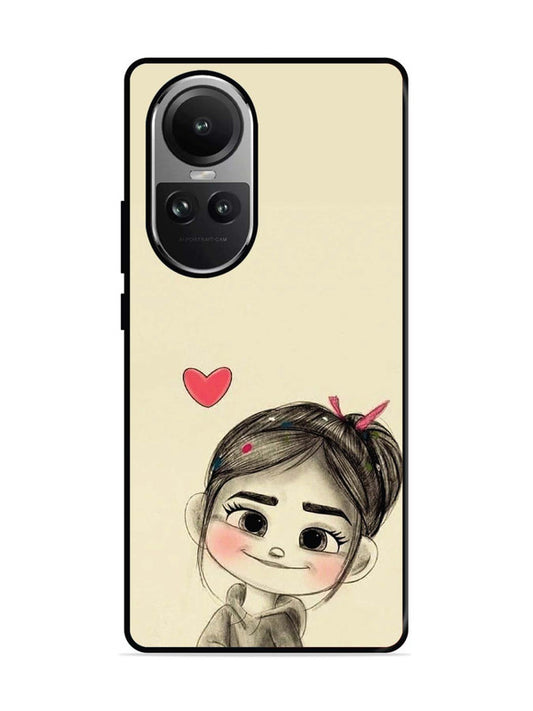 Oppo RENO 10 5G Cute Girl Looking at You