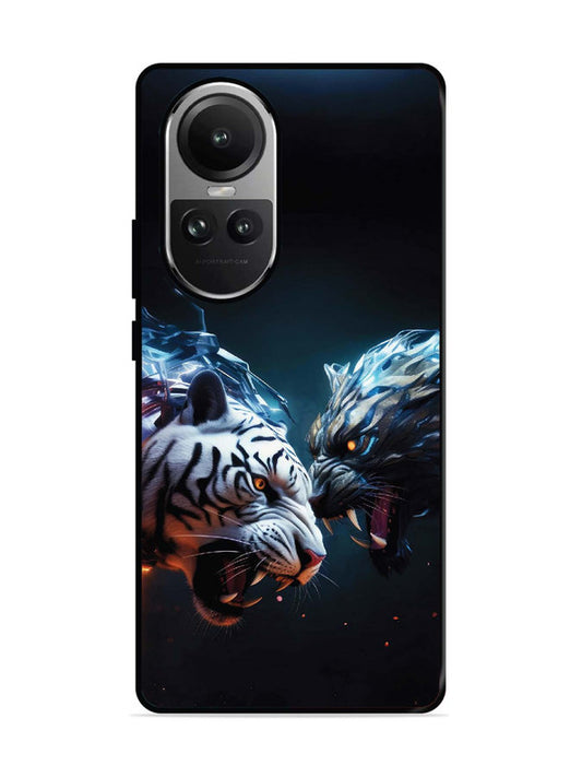 Oppo RENO 10 5G Tiger vs Panther