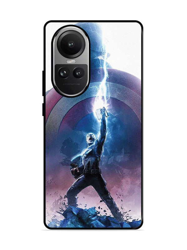 Oppo RENO 10 5G captain-america-thor-hammer-lightning