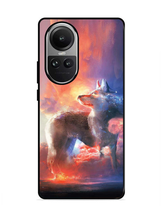Oppo RENO 10 5G wolf-fantasy-animal