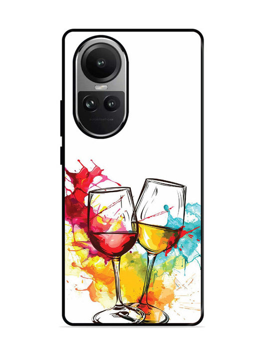 Oppo RENO 10 5G Colorful wine glasses