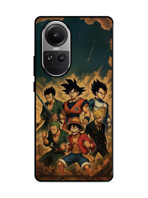 Oppo RENO 10 5G OnePiece n Dragon Ball Z in one team