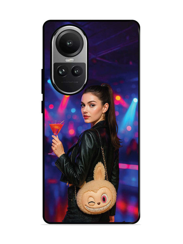 Oppo RENO 10 5G Girl with Labubu Purs