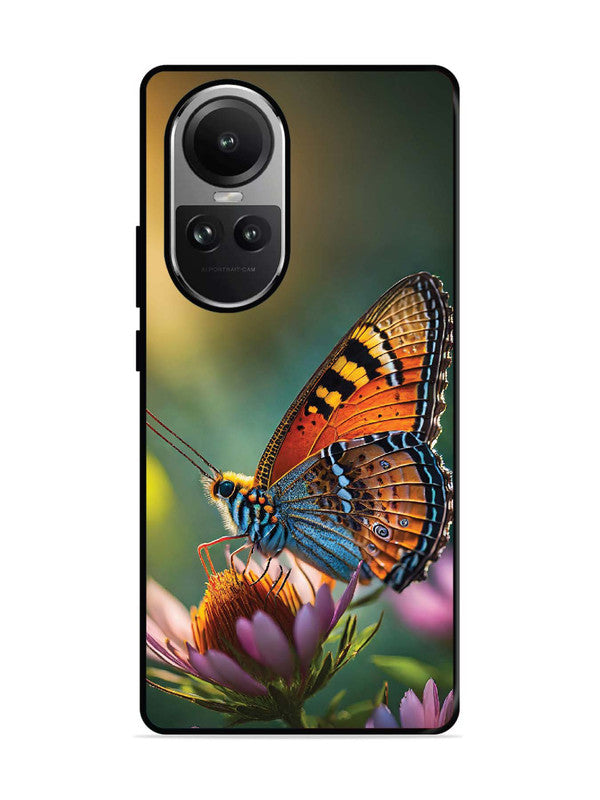 Oppo RENO 10 5G Golden Hour Monarch Butterfly