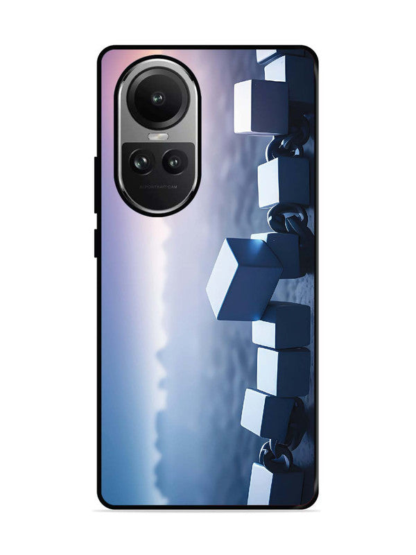 Oppo RENO 10 5G Minimalist Blockchain Cube Chain