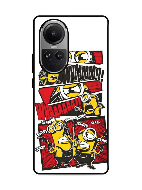 Oppo RENO 10 5G Minions Comic Panel Action