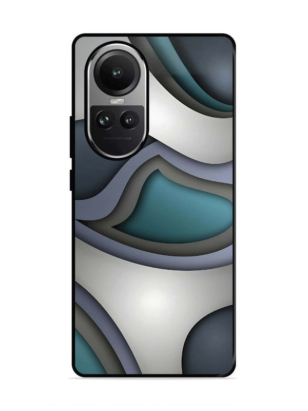 Oppo RENO 10 5G Slate Blue Gradient Wave