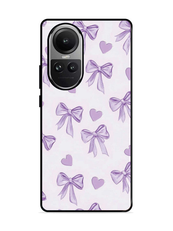 Oppo RENO 10 5G Bow Tie, Purple Hair Band