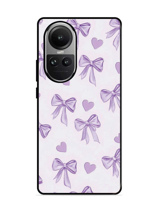 Oppo RENO 10 5G Bow Tie, Purple Hair Band