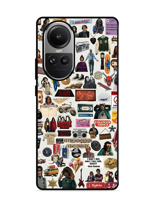 Oppo RENO 10 5G Stranger Things Sticker 1
