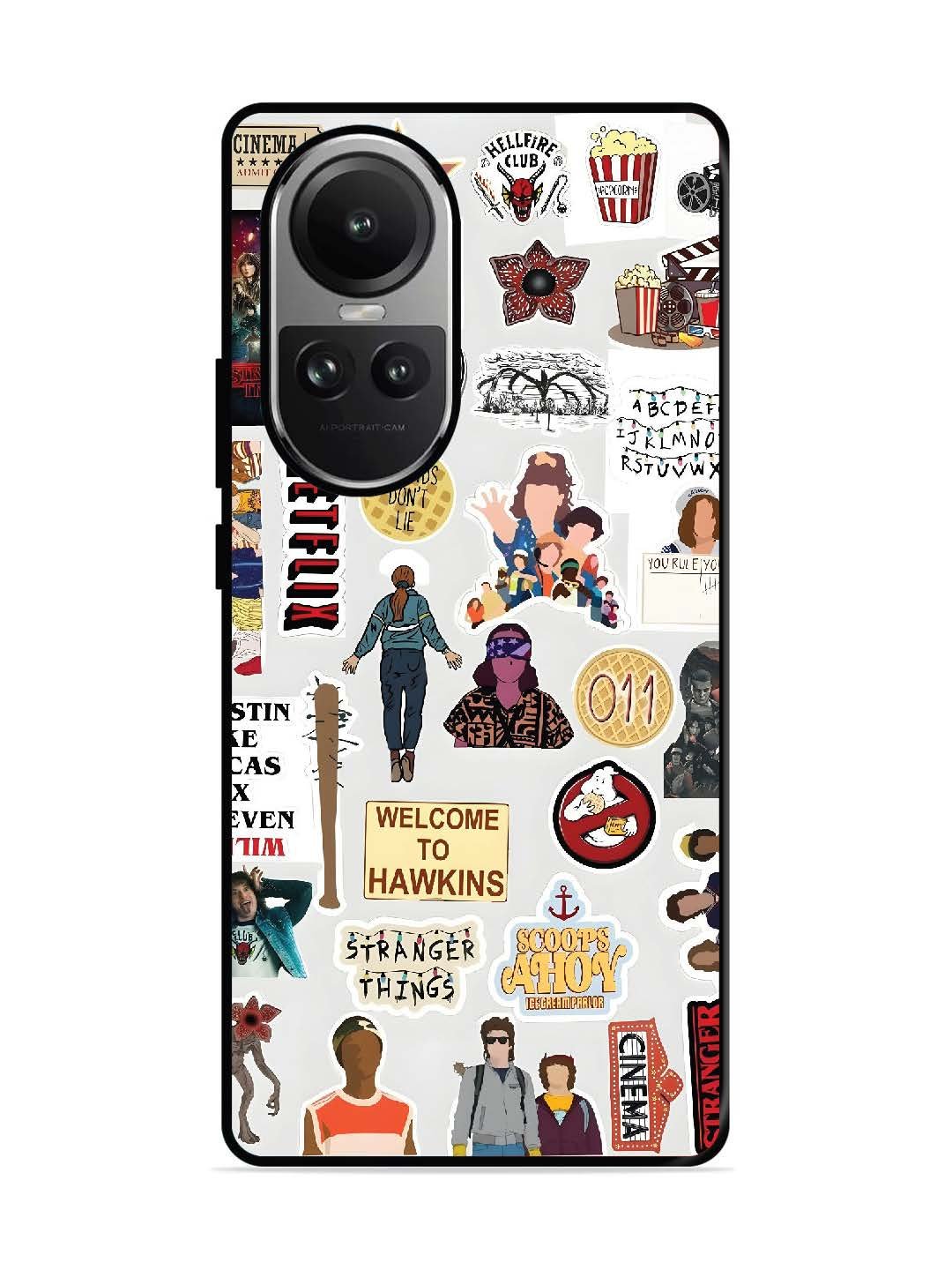 Oppo RENO 10 5G Stranger Things Sticker 2