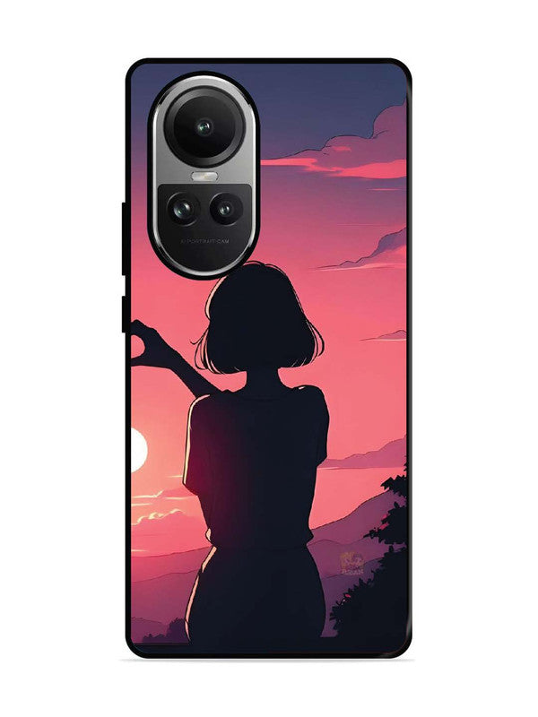 Oppo RENO 10 5G Love Heart with Hand Girl