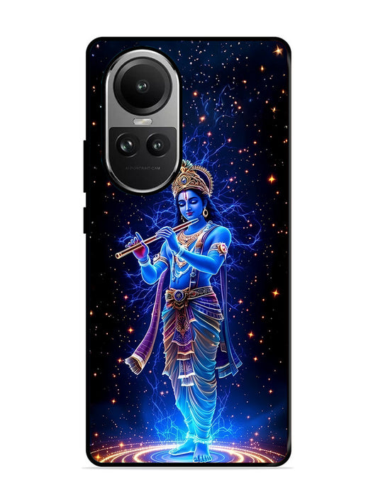 Oppo RENO 10 5G | 2D Metal | Krishna with Flute | OPR-10-455