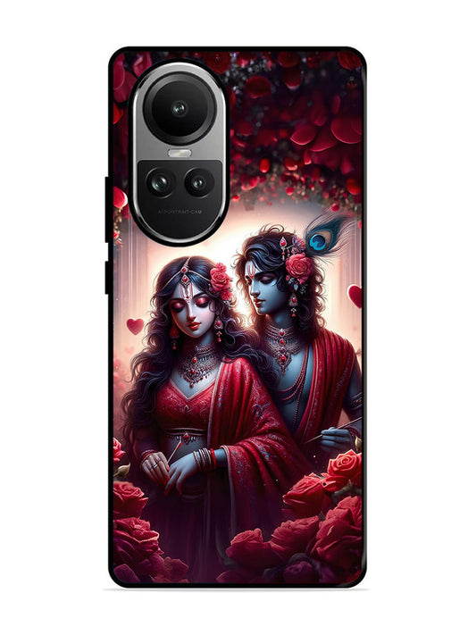 Oppo RENO 10 5G | 2D Metal | Couples in Red theme like Radha Krishna | OPR-10-458