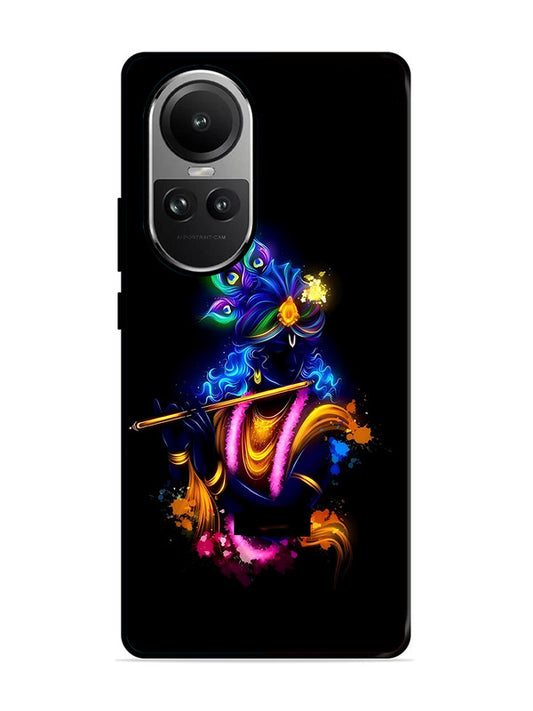 Oppo RENO 10 5G | 2D Metal | Krishna Playing Flute | OPR-10-460