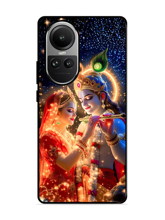 Oppo RENO 10 5G | 2D Metal | Radha Krishna posing with flute | OPR-10-462