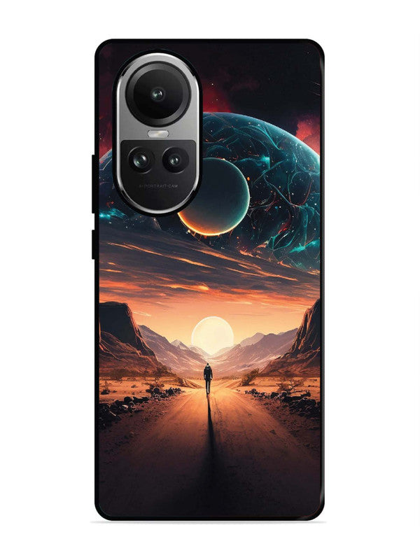 Oppo RENO 10 Pro 5G Sunset with space scene