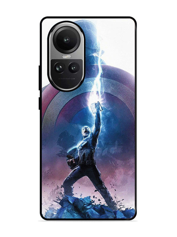 Oppo RENO 10 Pro 5G captain-america-thor-hammer-lightning