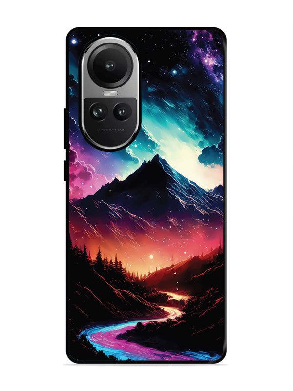 Oppo RENO 10 Pro 5G mountain-valley-Colorful-cloud-at-night