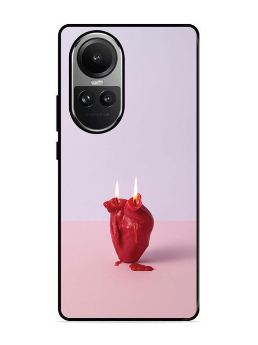Oppo RENO 10 Pro 5G A Lighted Heart Candle