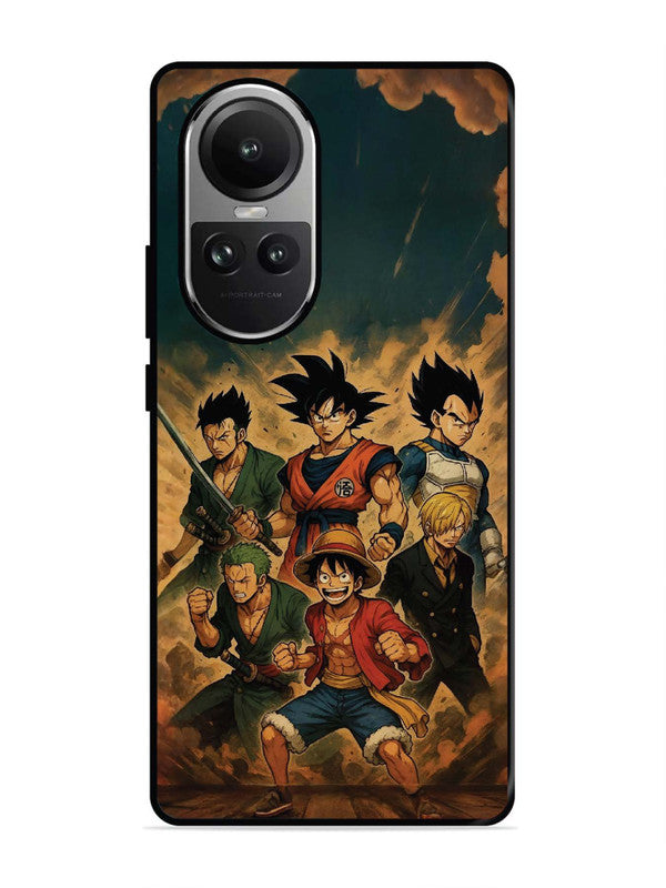 Oppo RENO 10 Pro 5G OnePiece n Dragon Ball Z in one team