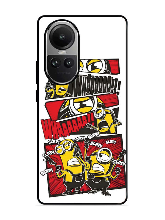 Oppo RENO 10 Pro 5G Minions Comic Panel Action