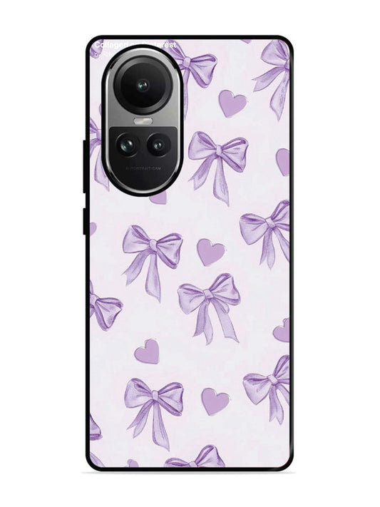 Oppo RENO 10 Pro 5G Bow Tie, Purple Hair Band