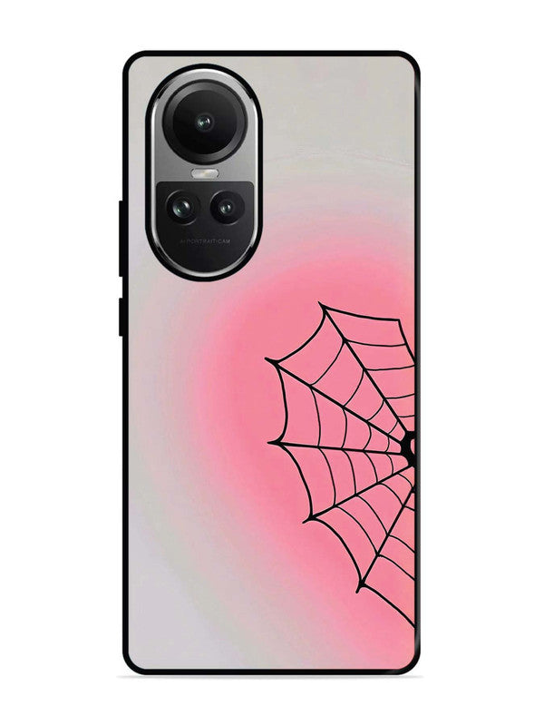 Oppo RENO 10 Pro 5G Spider Web Heart for Girl